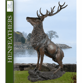 Grand Cascade Bronze Elk