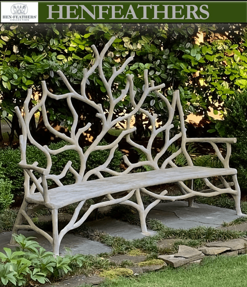 Grand Rivendell Faux Bois Bench Large (n)
