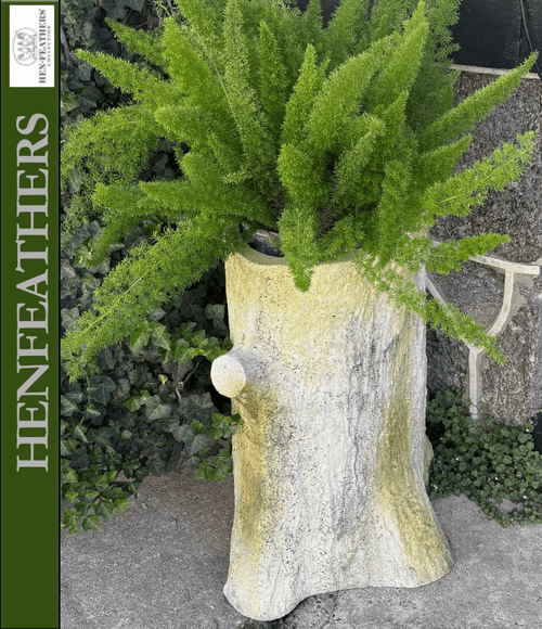 Grand Saranac Faux Bois Planter