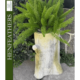 Grand Saranac Faux Bois Planter