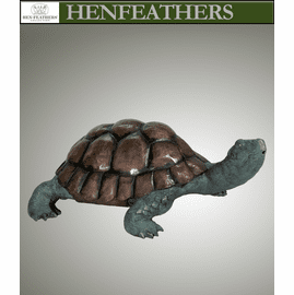 La Tortue Verte Bronze Fountainhead Sculpture