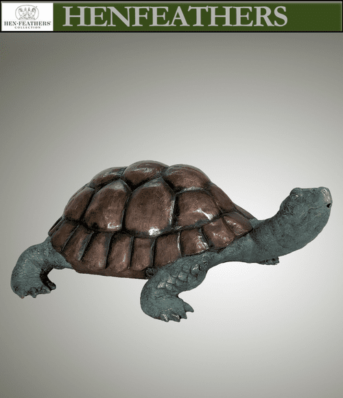 La Tortue Verte Bronze Fountainhead Sculpture