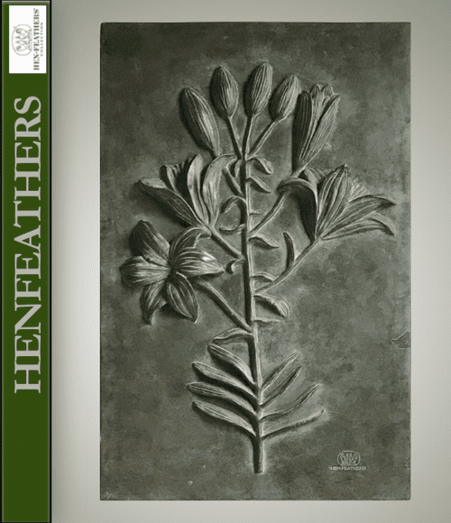 Large Lily Study with Blossoms Wall Decor