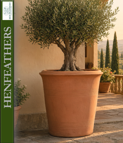 Las Palmeras Planter - Terracotta - Medium