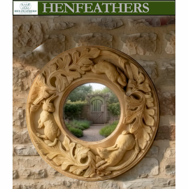 Leaping Lapin Garden Mirror