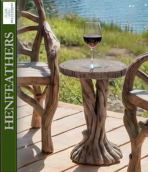 Loire Faux Bois Accent Table