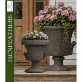 Loire Faux Bois Garden Urn