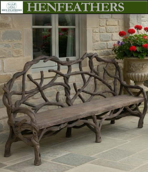 Loire Faux Bois Large Bench