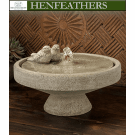 M-Series Gimlet Fountain with Birds