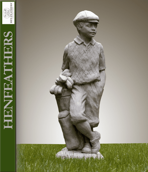 Male Golfer Sculpture