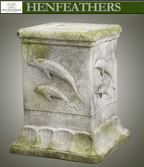 Mother Dolphin and Calf Pedestal