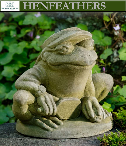 Ms Pickle Frog Sculpture