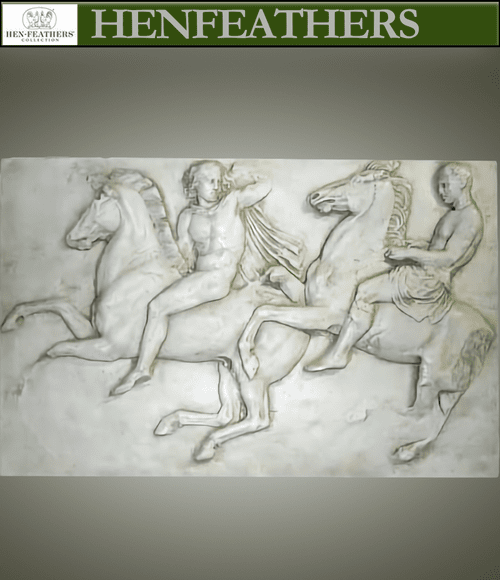 Parthenon West Frieze Calvary Bas Relief - Block 2-3