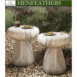 Prato Outdoor End Tables Pair