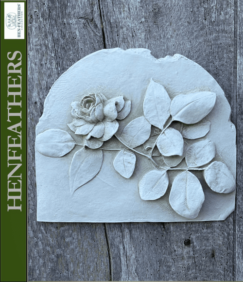 Rose Decorative Bas Relief {USA}