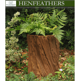 Saranac Faux Bois Log Planter {USA}n