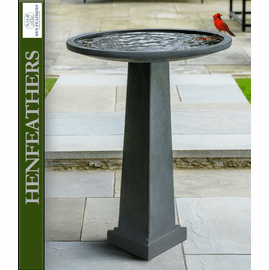 Spire Birdbath