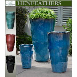 Tall Foxglove Planter - Set of 3