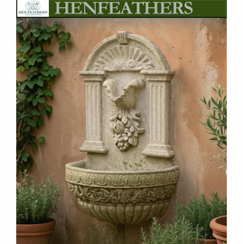 Tuscan Grapevine Courtyard Fountain