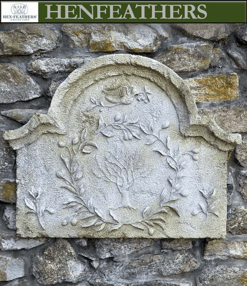 Tuscany Olive Tree of Life Bas Relief
