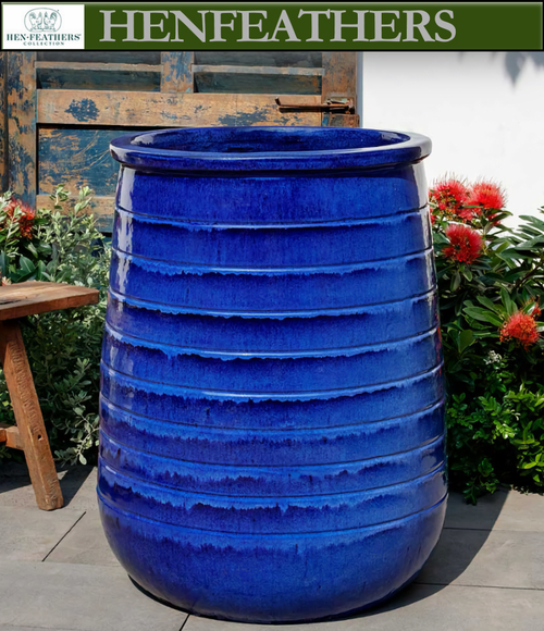Ventoux Planter - Tall -  Riviera Blue