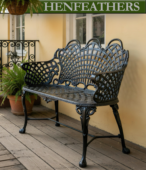 Vintage Bourbon Bench {USA}n