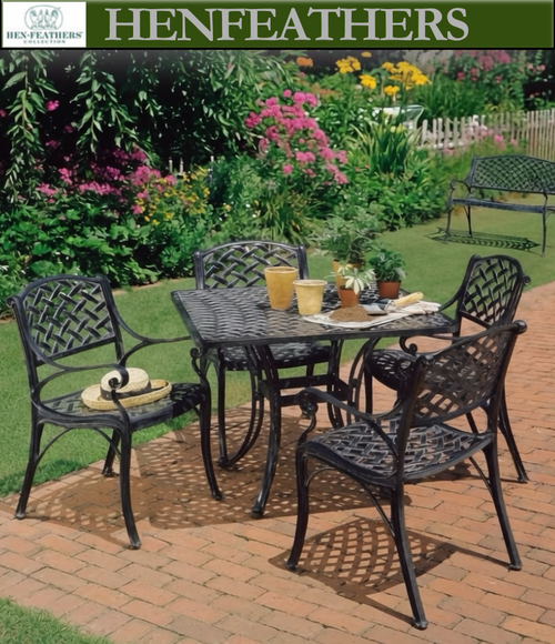 Woven Arch Afternoon Garden Set