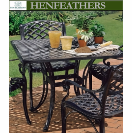 Woven Arch Square Patio Table 38" {USA}n