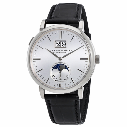 A. Lange & Sohne 384.026 Saxonia Moon Phase Mens Automatic Watch
