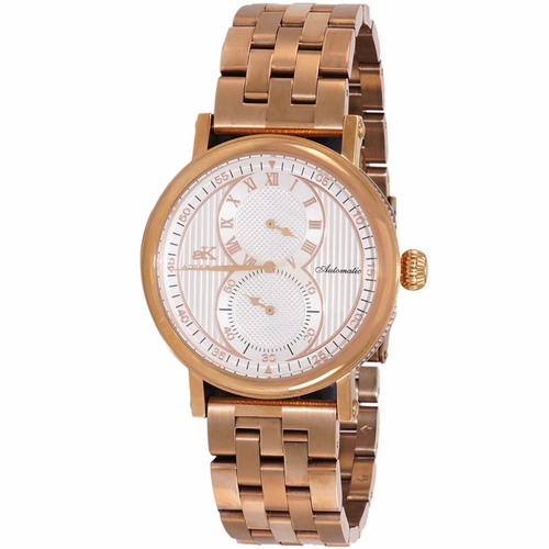 Adee Kaye AK5665-MB-RSV AKZ5665-MB Mens Automatic Watch
