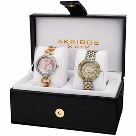 Akribos XXIV P50143 Set Ladies Quartz Watch