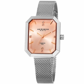 Akribos XXIV P50149 Womens Dress Ladies Quartz Watch