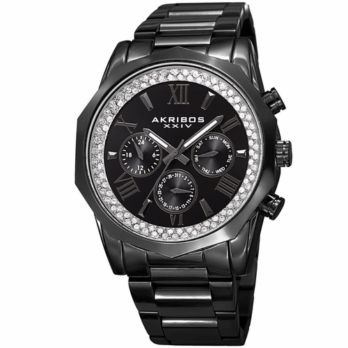 Akribos XXIV P50188 Mens Dress Mens Chronograph Quartz Watch