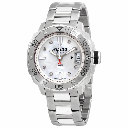 Alpina AL-240LSD3V6B Seastrong Ladies Quartz Watch