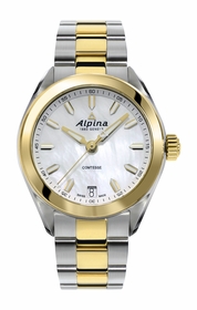 Alpina AL-240MPW2C3B Comtesse Ladies Quartz Watch