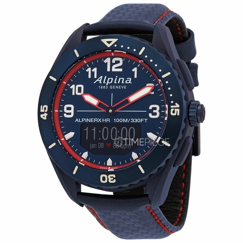 Alpina AL-284CUSTOMBL AlpinerX Mens Chronograph Quartz Watch