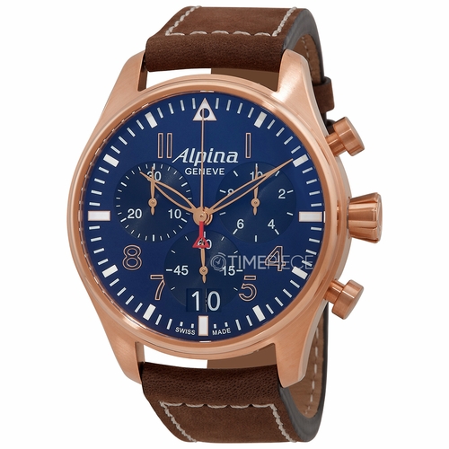 Alpina AL-372NB4S4 Startimer Pilot Mens Chronograph Quartz Watch Alpina AL-372NB4S4 Startimer Pilot Mens Chronograph Quartz Watch