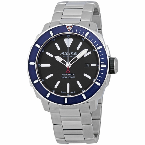 Alpina AL-525LBN4V6B Seastrong Diver Mens Automatic Watch