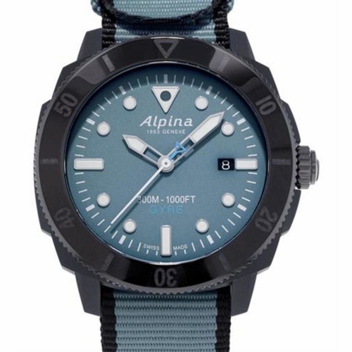 Alpina AL-525LNB4VG6BLK Seastrong Diver Mens Automatic Watch