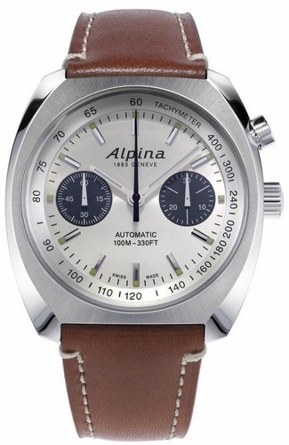 Alpina AL-727SS4H6 Startimer Pilot Heritage Mens Chronograph Automatic Watch