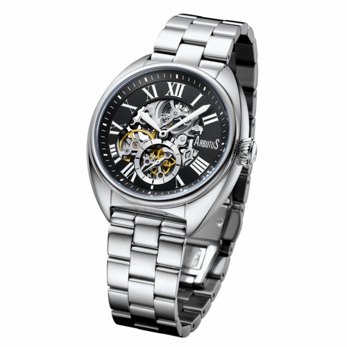 Arbutus AR1701SBS 5th Ave Mens Automatic Watch