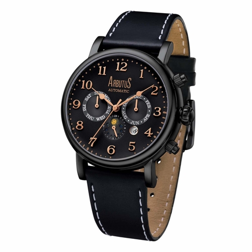 Arbutus AR1711BBB Broadway Mens Automatic Watch