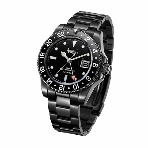 Arbutus AR1806BBS Wall Street Mens Automatic Watch