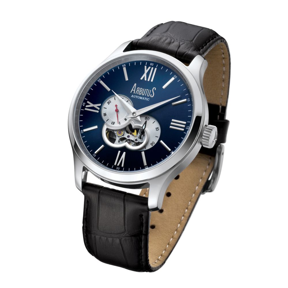 Arbutus Automatic Blue Dial Mens Watch AR809SUB