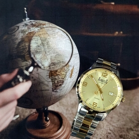 Arbutus ARS1613TGGS Swiss-made Collection Mens Automatic Watch