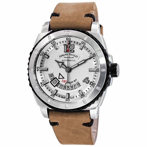 Armand Nicolet A713BGN-AG-PK4140CA SH5 Mens Automatic Watch