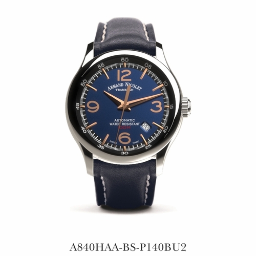 Armand Nicolet A840HAA-BS-P140BU2 MHA Mens Automatic Watch