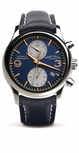 Armand Nicolet A844HAA-BS-P140BU2 MHA Mens Chronograph Automatic Watch