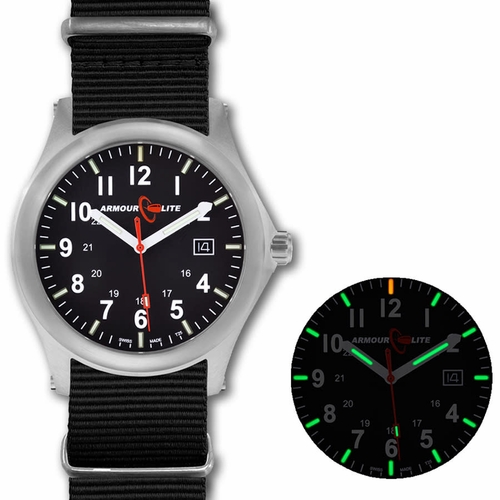 ArmourLite AL141 Field (Tritium Illuminated) Mens Quartz Watch