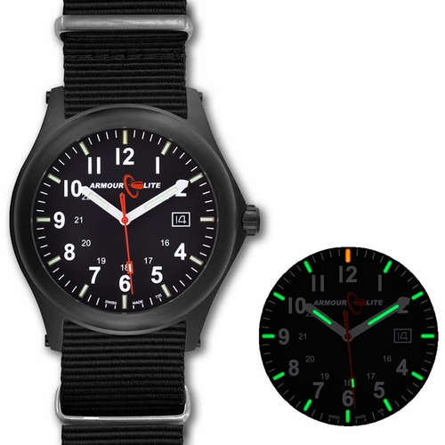 ArmourLite AL144 Field (Tritium Illuminated) Mens Quartz Watch